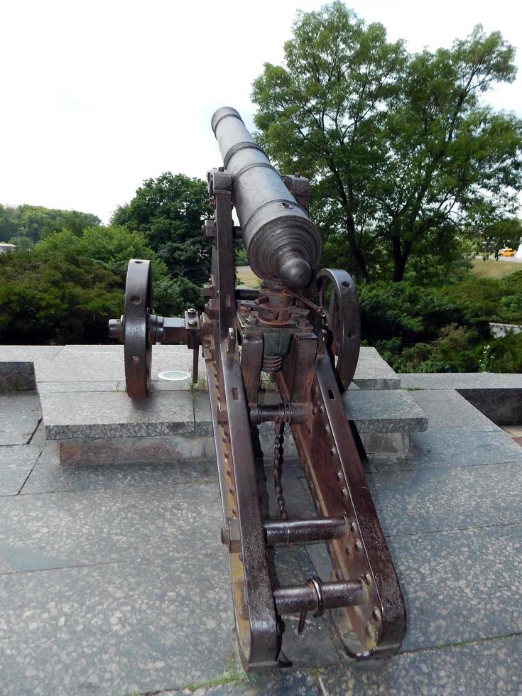 Sights of the cannon of Chernigov photo