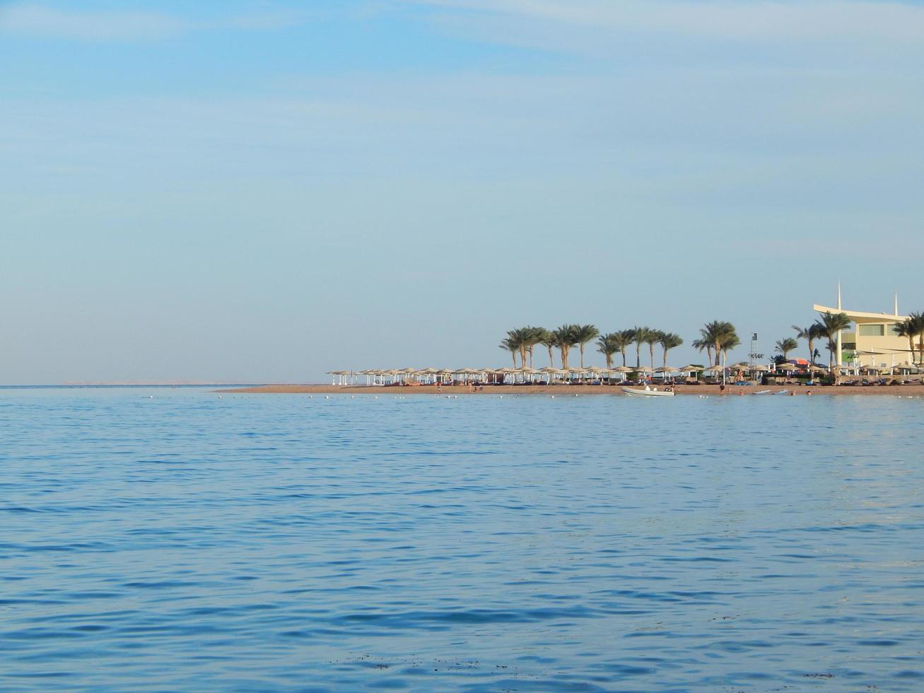 Nature beaches of the resort in Egypt Sharm El Sheikh photo