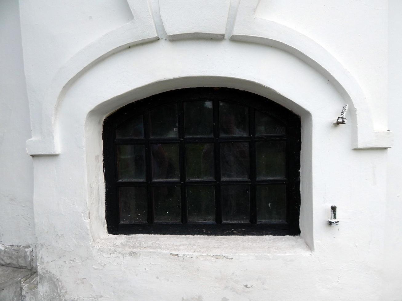 ventana arquitectura barroco ucraniano el fragmento del edificio foto