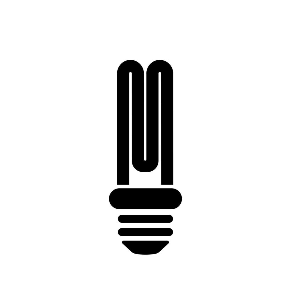 Light bulb or idea and inspiration simple icon vector