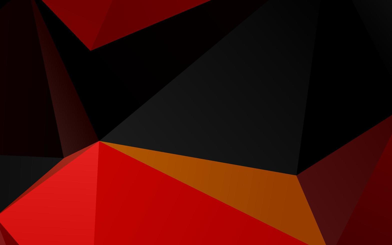 patrón de mosaico abstracto vector rojo oscuro, amarillo.