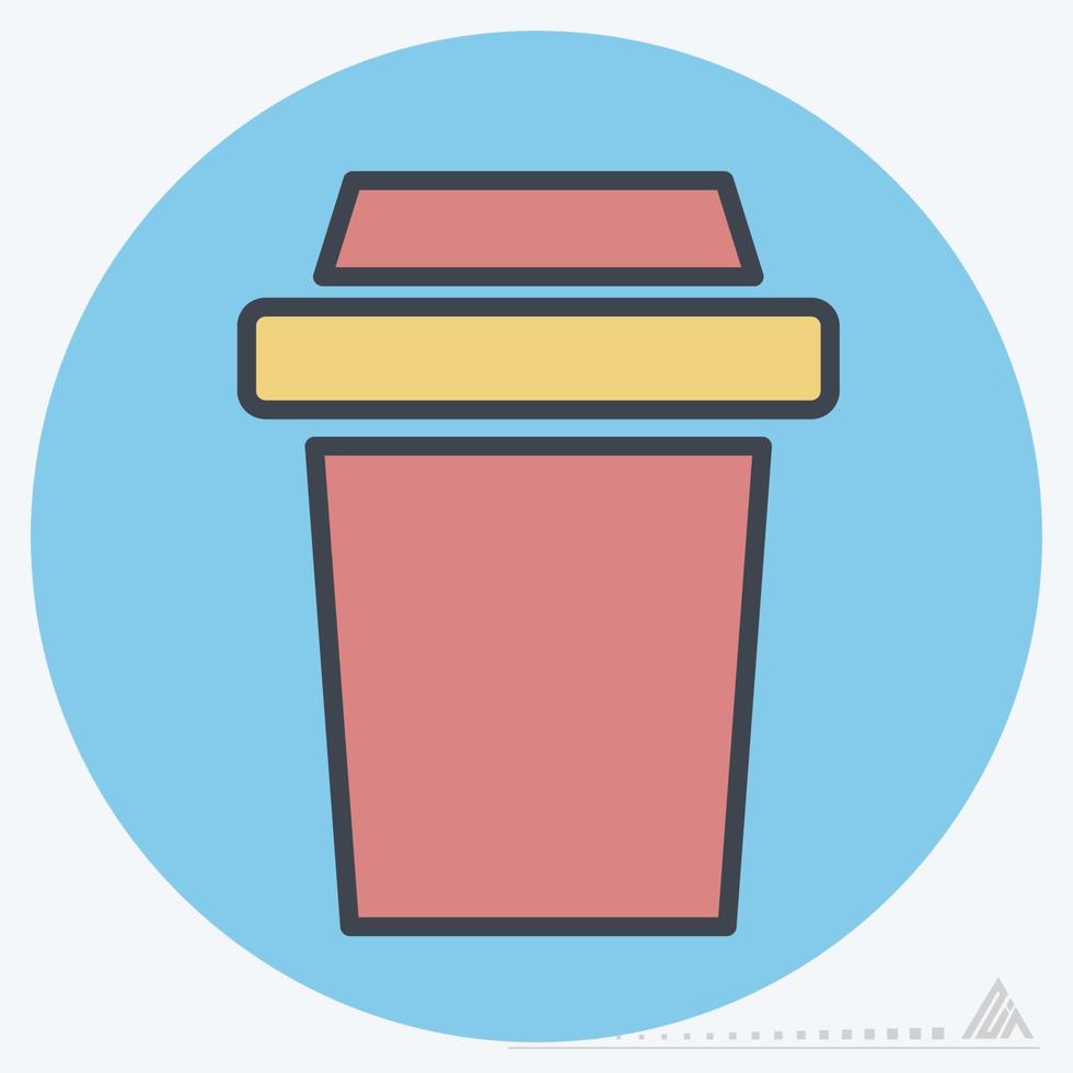 Icon Vector of Tea - Color Mate Style