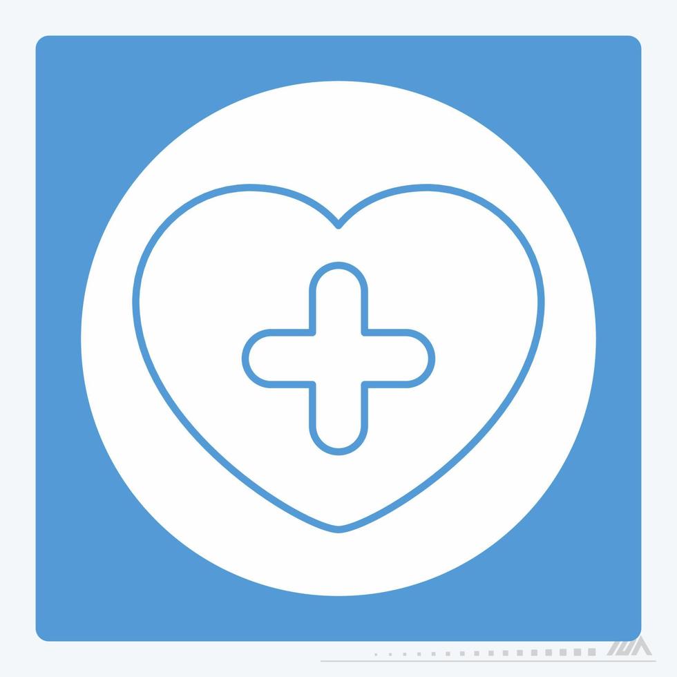 Icon Vector of Pulse - White Moon Style