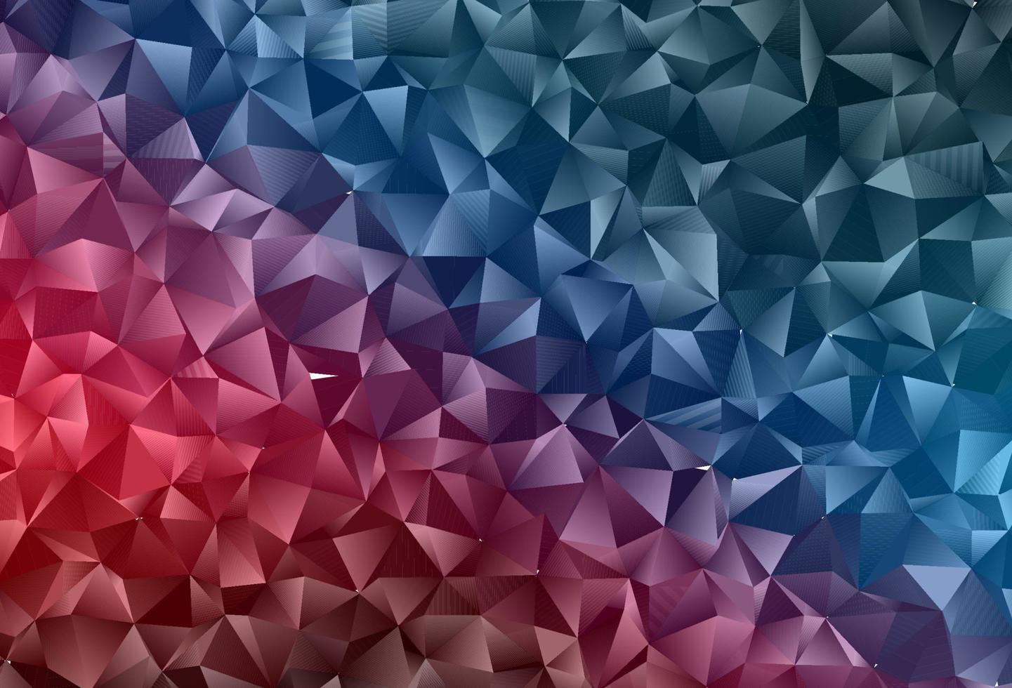 Dark Blue, Red vector blurry triangle texture.