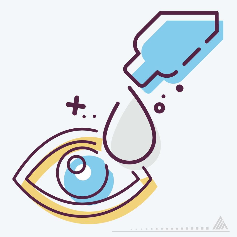 Icon Vector of Drop - MBE Style