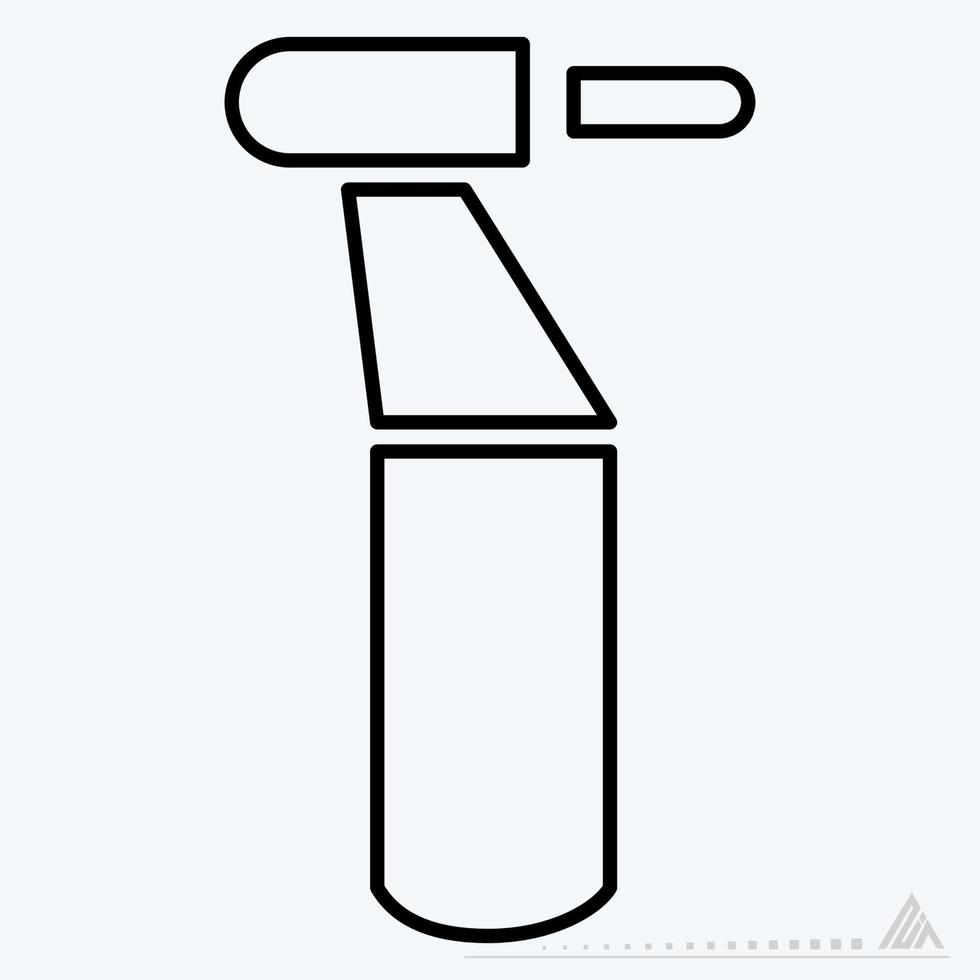 Icon Vector of Drill - Line Style