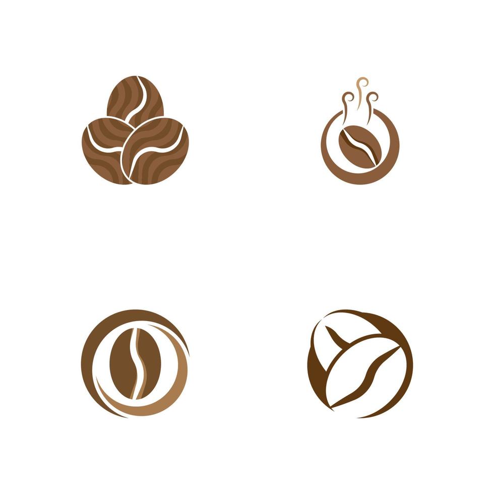 coffee bean icon vector illustration