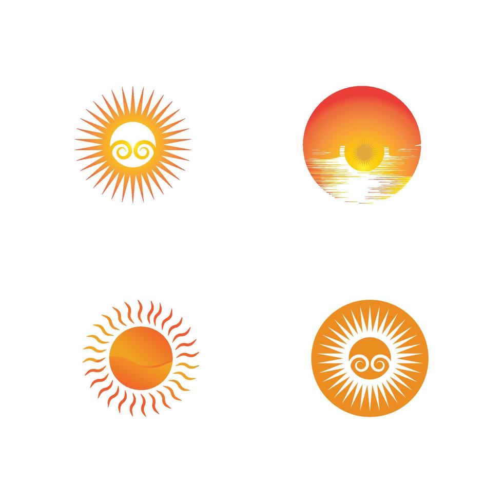 Sun Vector illustration Icon