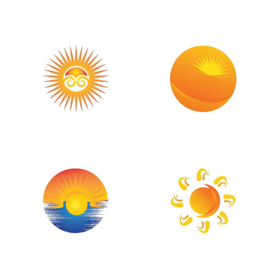 Sun Vector illustration Icon