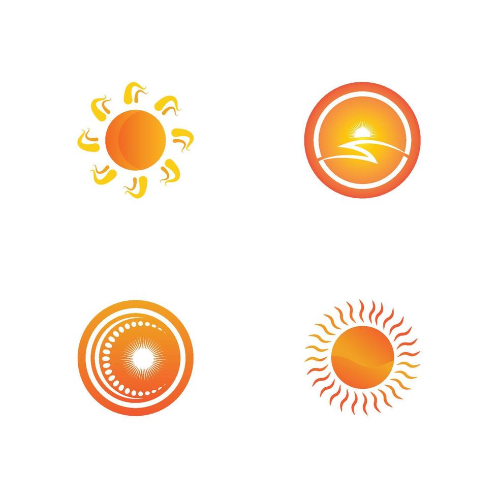 Sun Vector illustration Icon