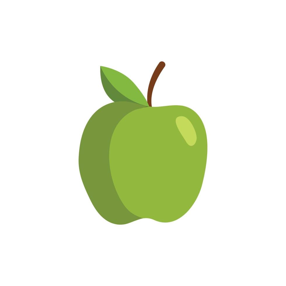 vector de frutas de manzana