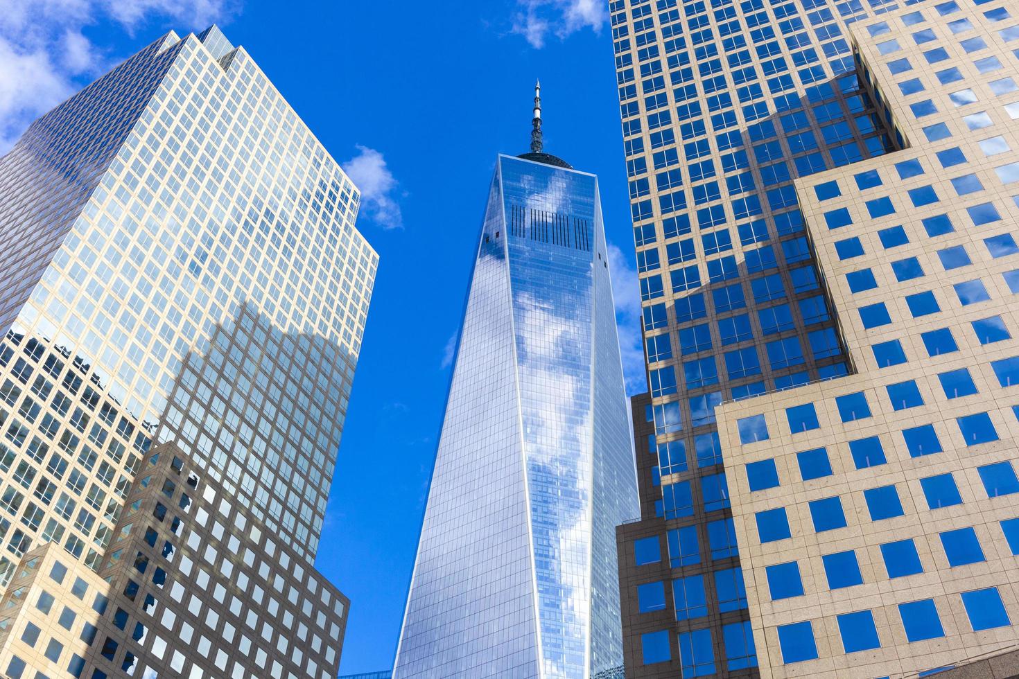 One World Trade Center y edificios. foto