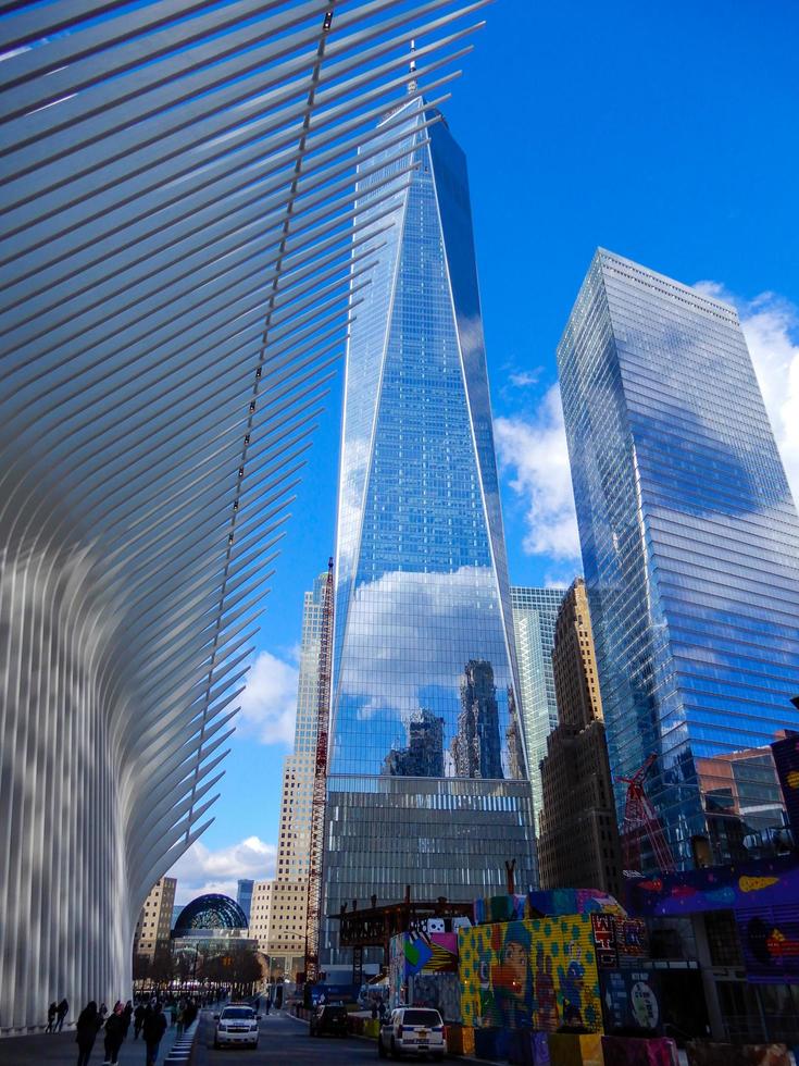 One World Trade Center y edificios. foto