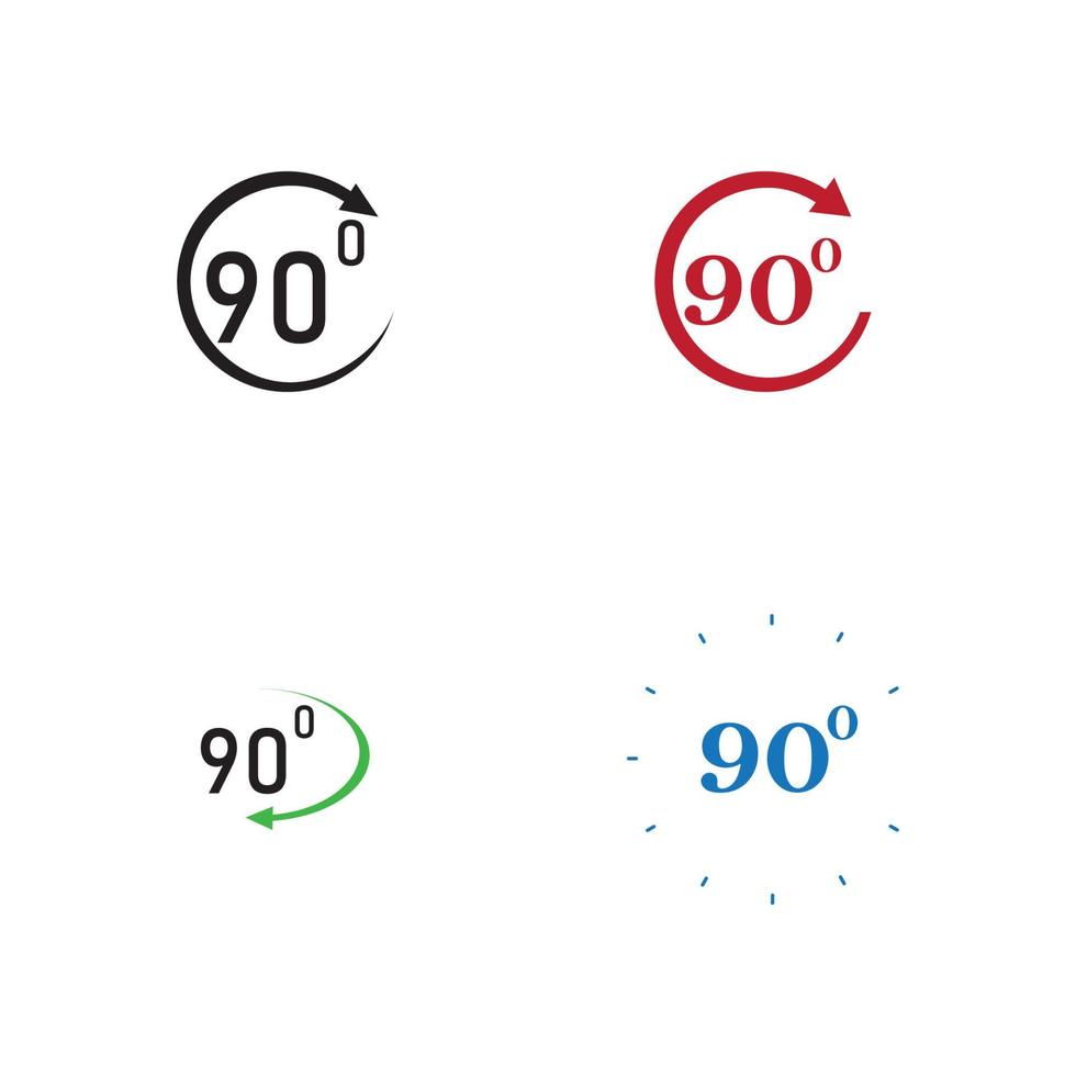 Angle 90 degrees sign icon. Geometry math symbol. Right angle. Classic