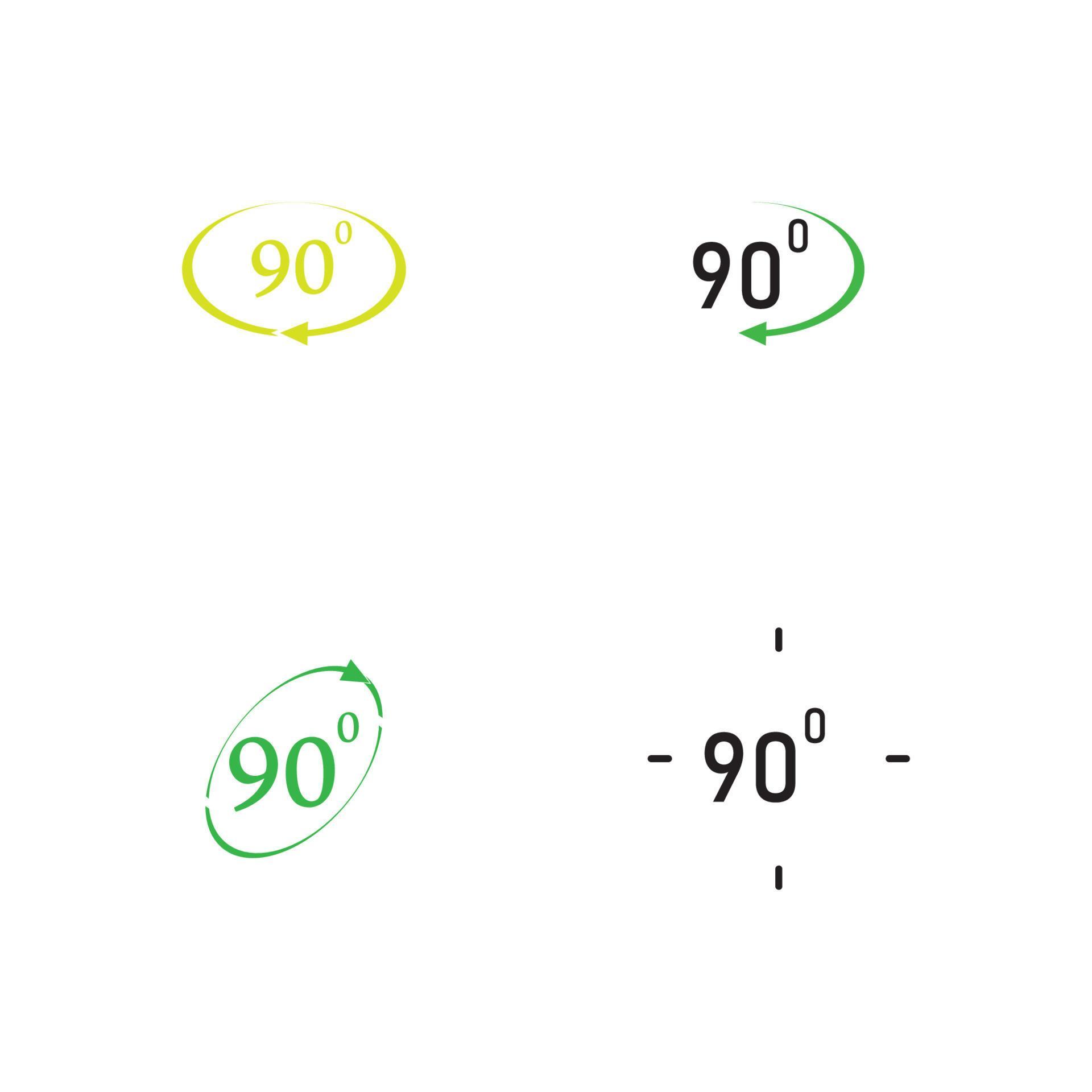 Angle 90 degrees sign icon. Geometry math symbol. Right angle. Classic