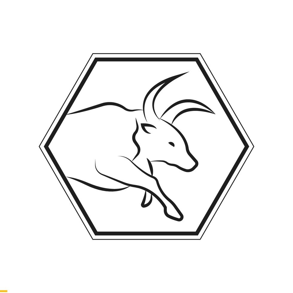 plantilla de diseño de logotipo animal para negocios y empresa. vector