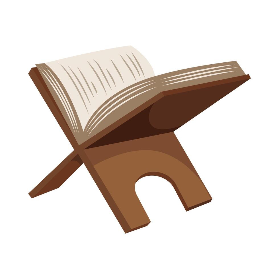 muslim book koran vector