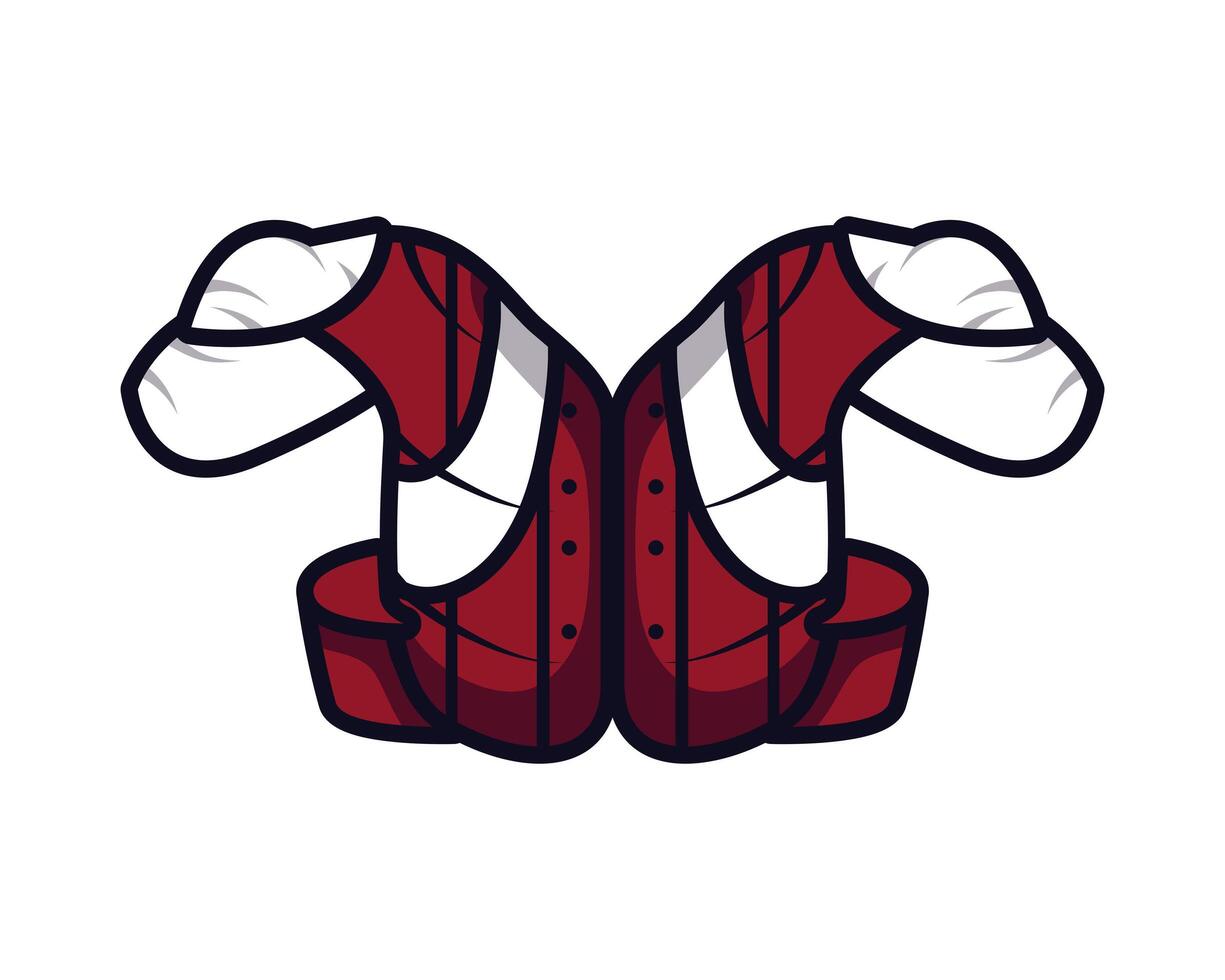 american football jacket vector