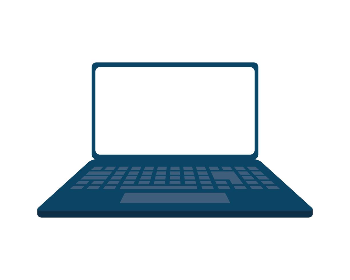 laptop portable computer vector