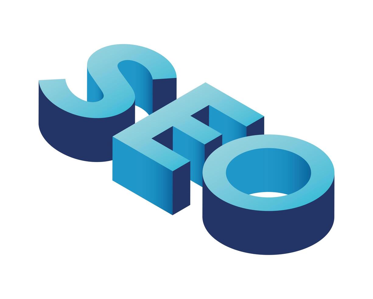 seo isometric word vector