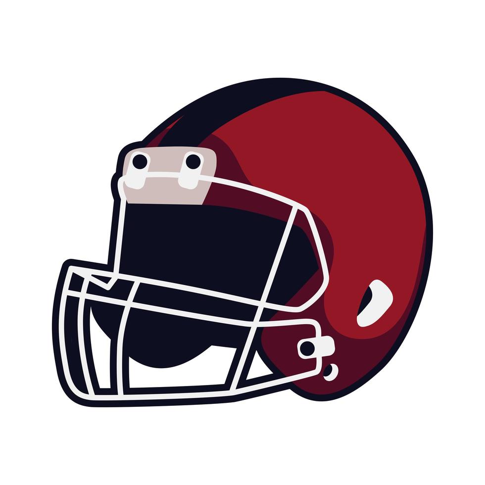 american football helmet vector