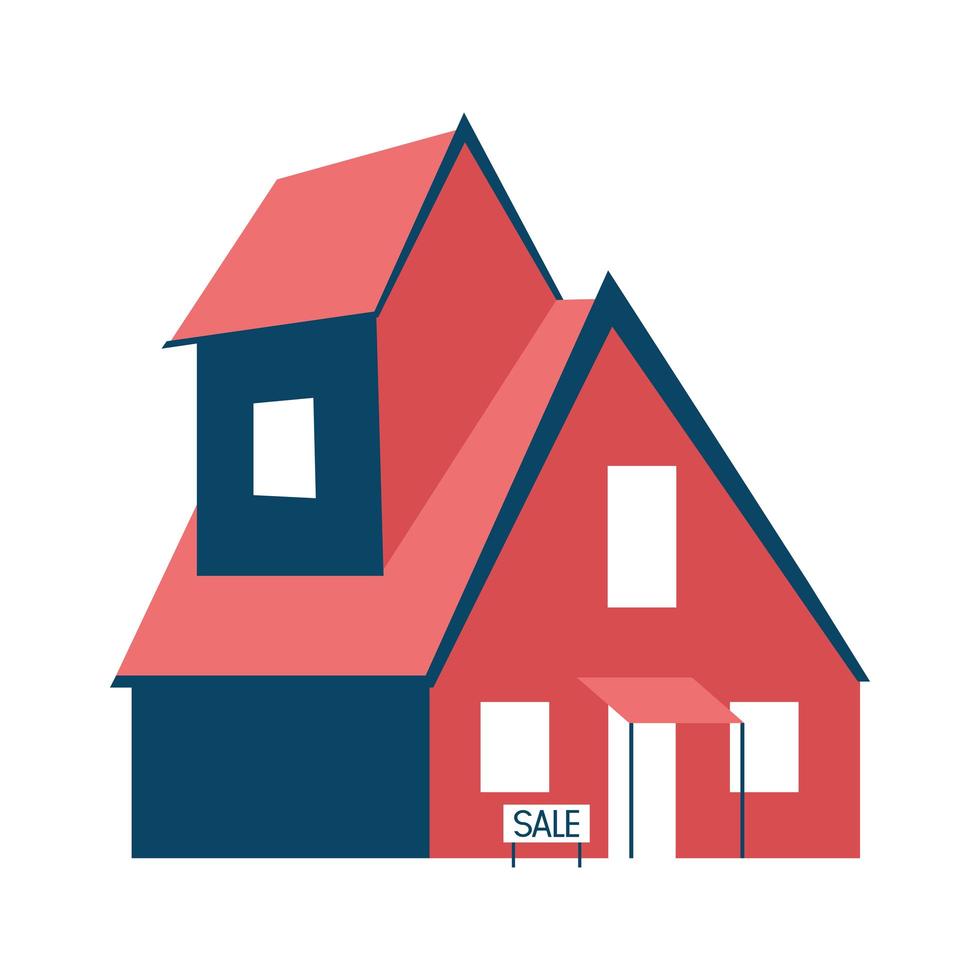 house for sale vector