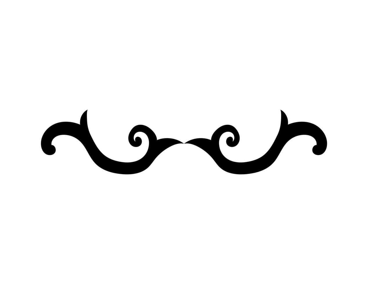page ornament representation vector