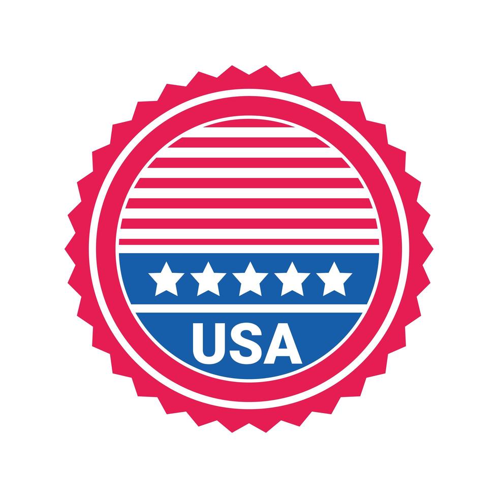 illustration of usa vector