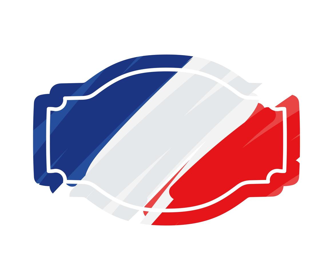 french seal representation 3700878 Vector Art at Vecteezy