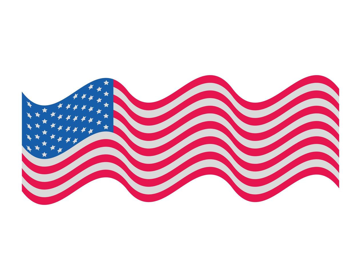 us flag design vector