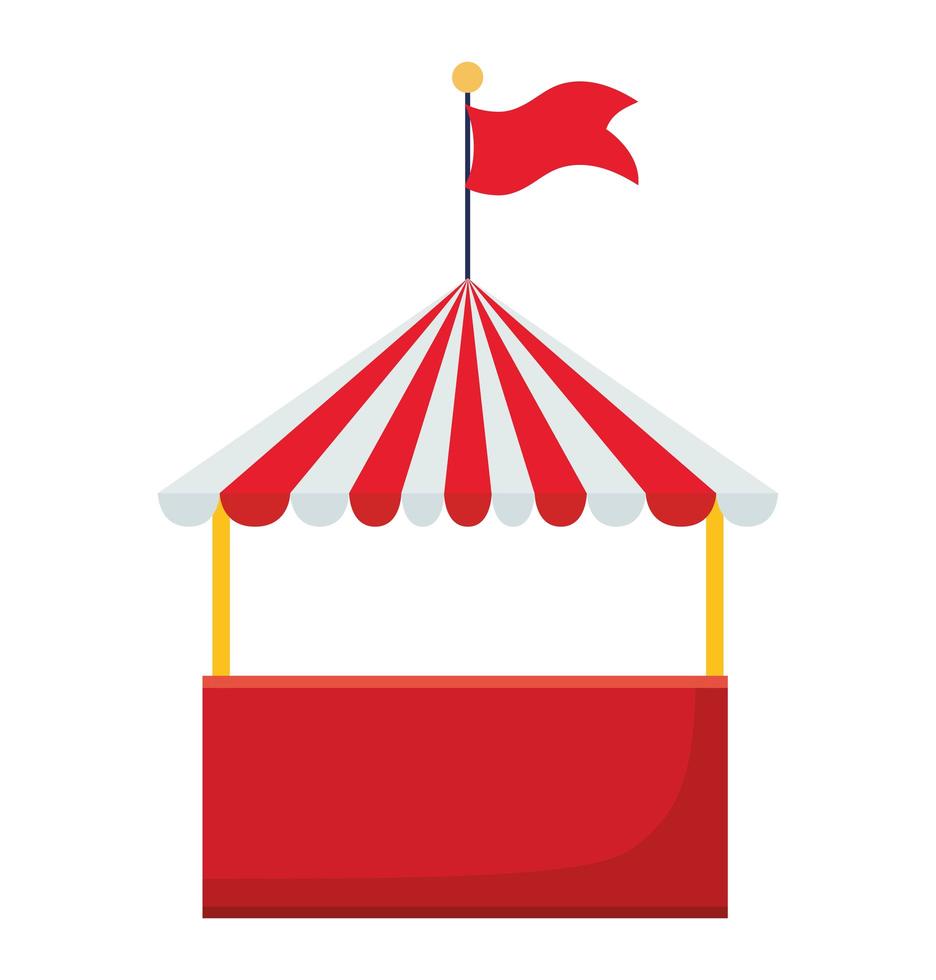 carpa de carnaval de ventas vector