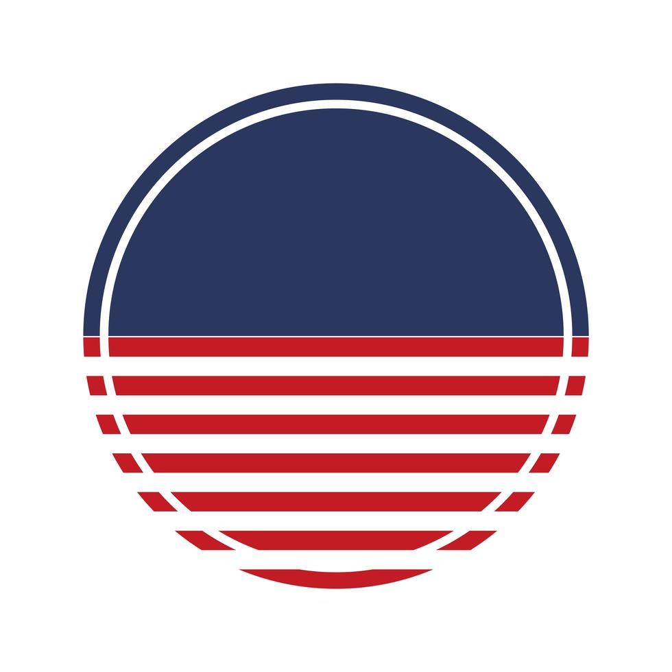 usa stamp illustration vector