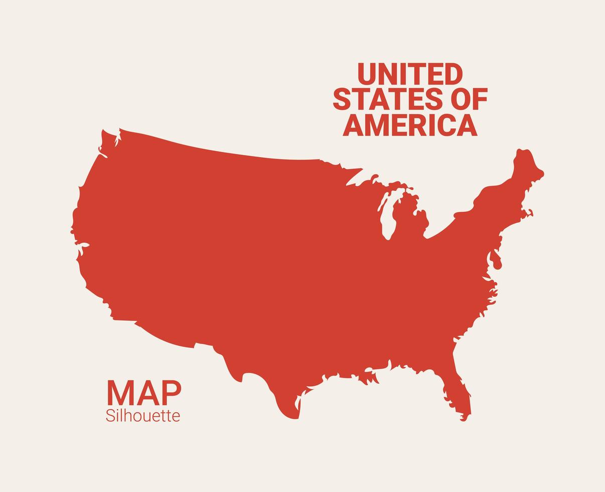 EEUU map representation vector