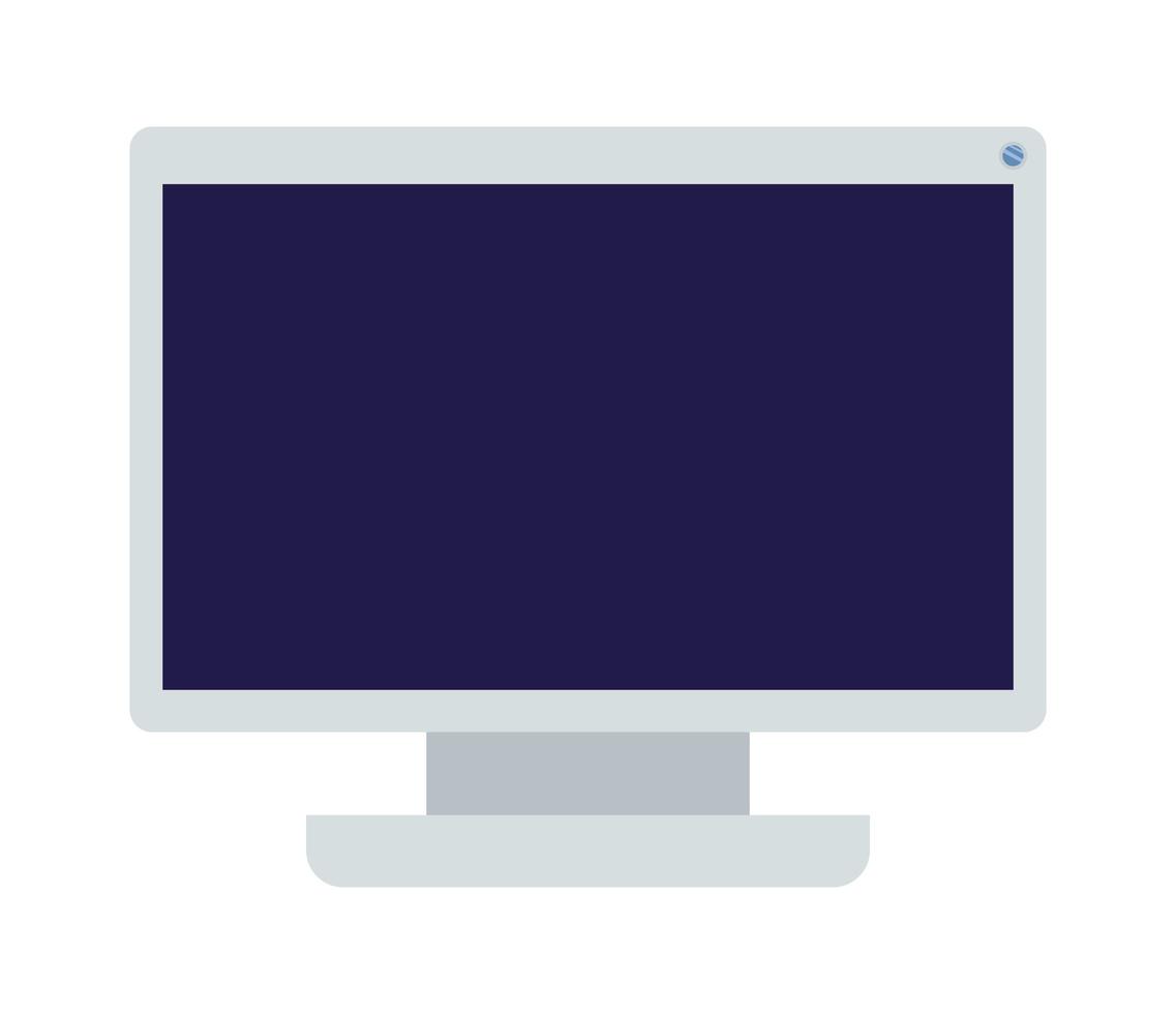 computer screen isolated 3701165 Vector Art at Vecteezy