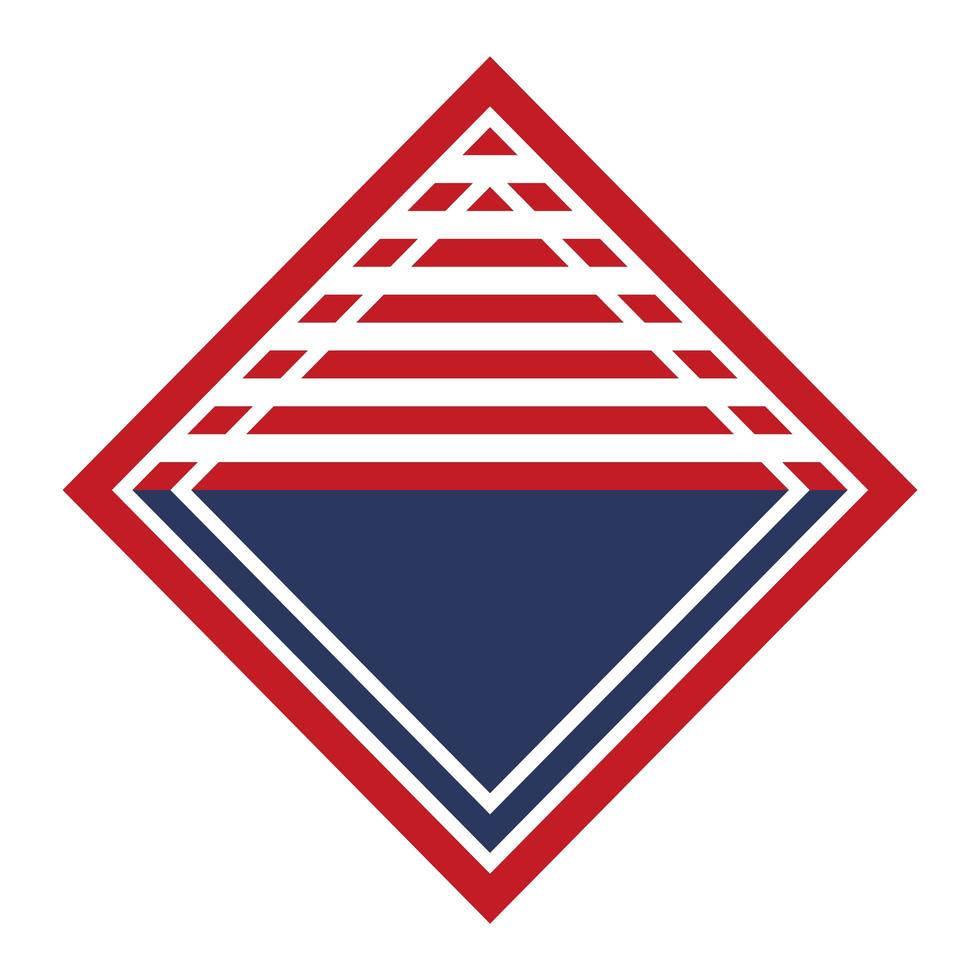 usa diamond seal vector