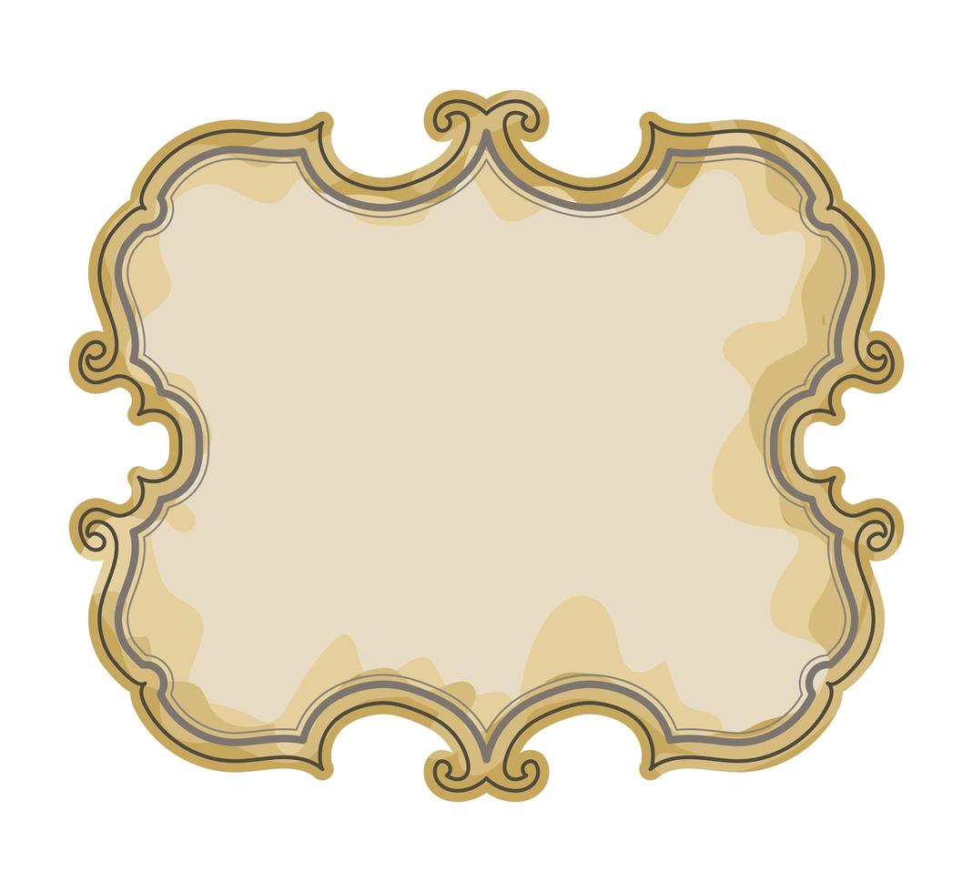 antique tag representation vector