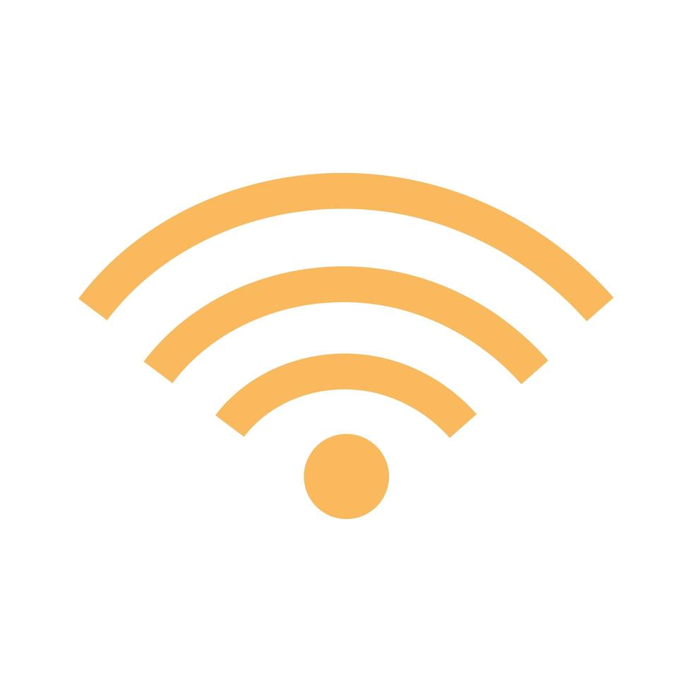 internet wifi signal vector