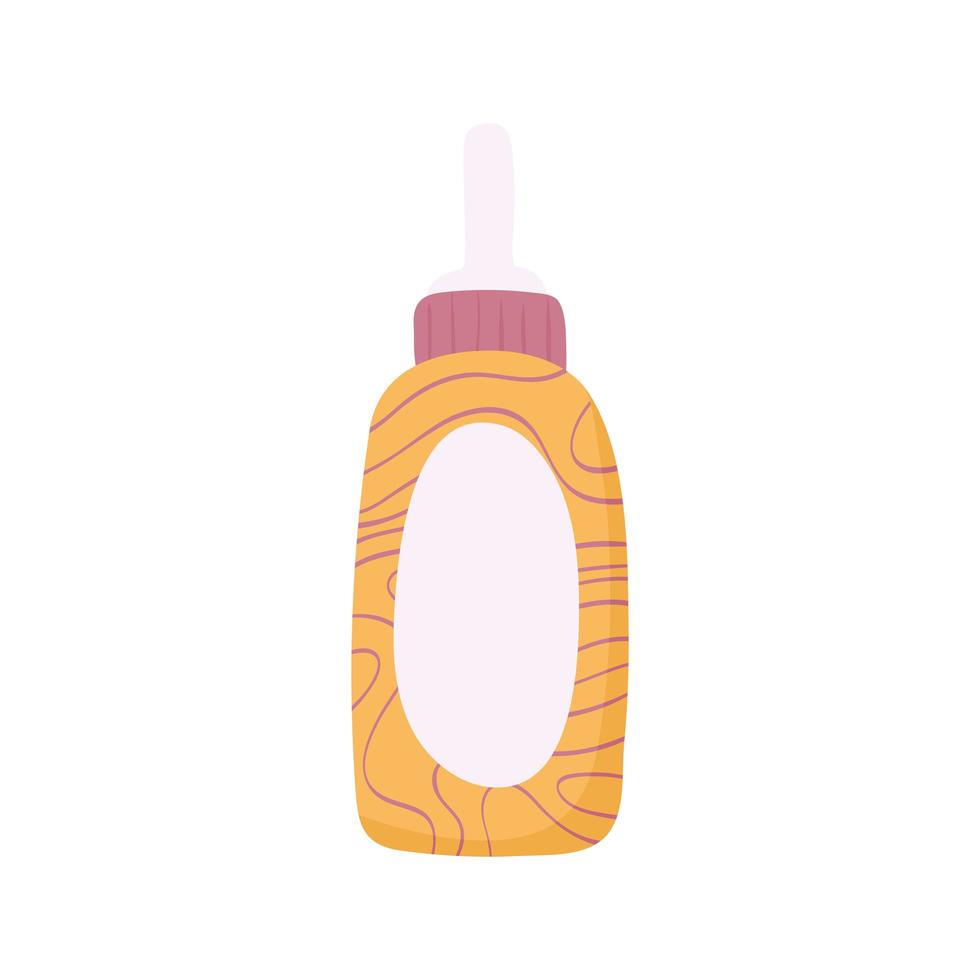 dropper bottle cosmetic vector