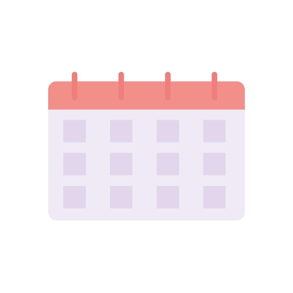 calendar reminder icon vector