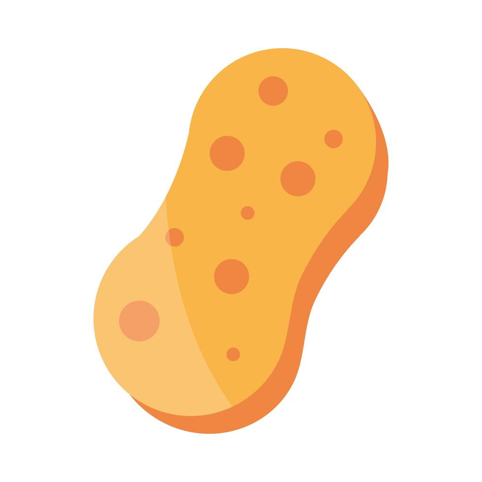 cleaning sponge icon vector