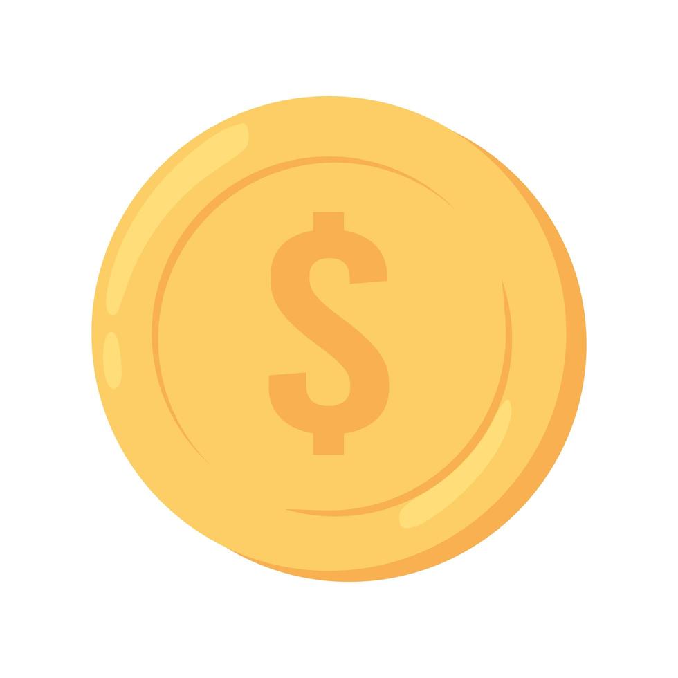 money currency coin vector