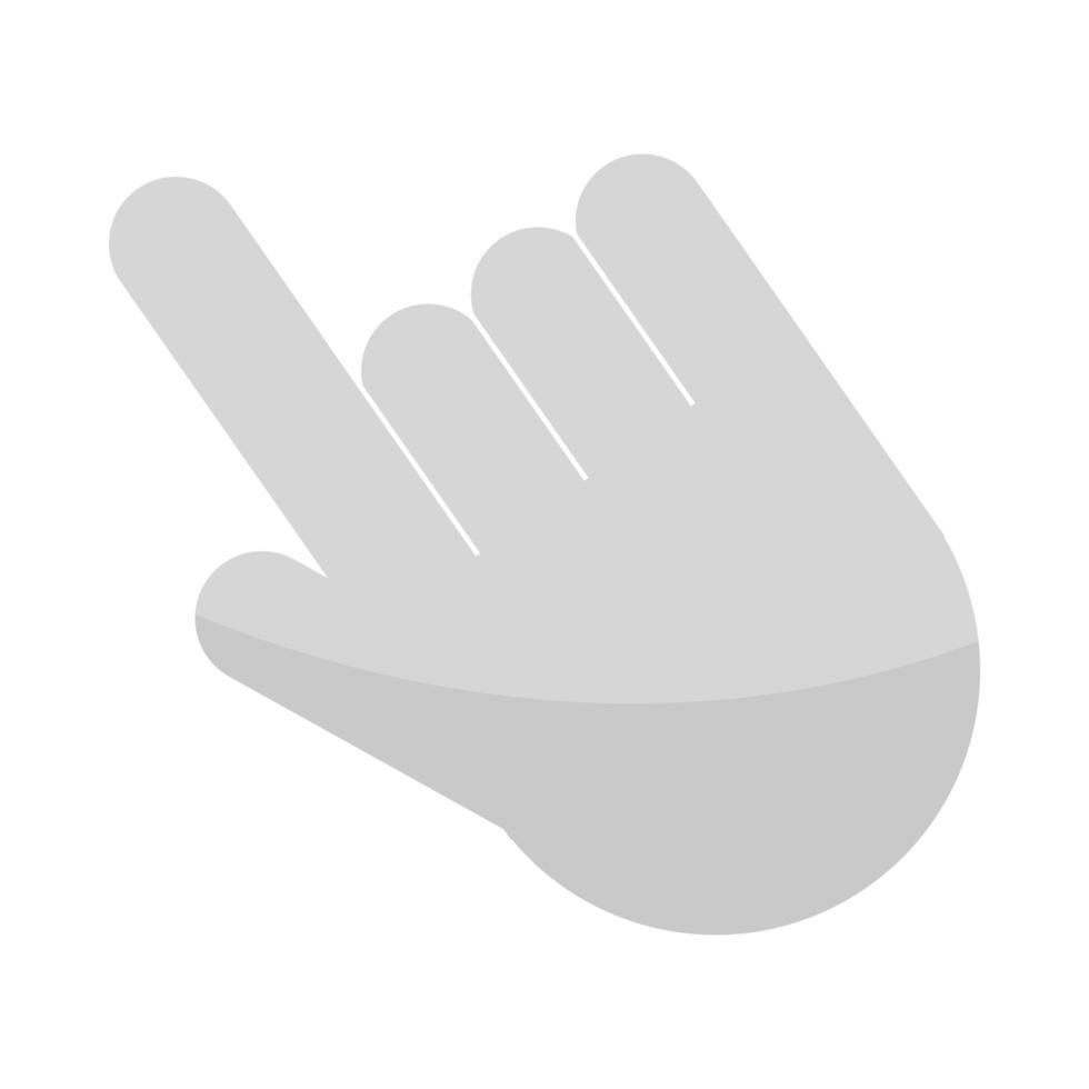 hand click cursor vector