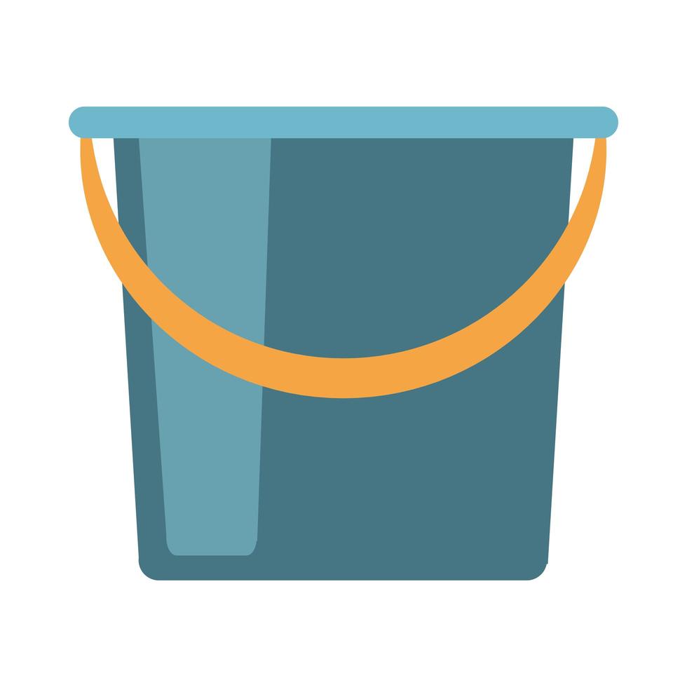 cleaning bucket tool vector