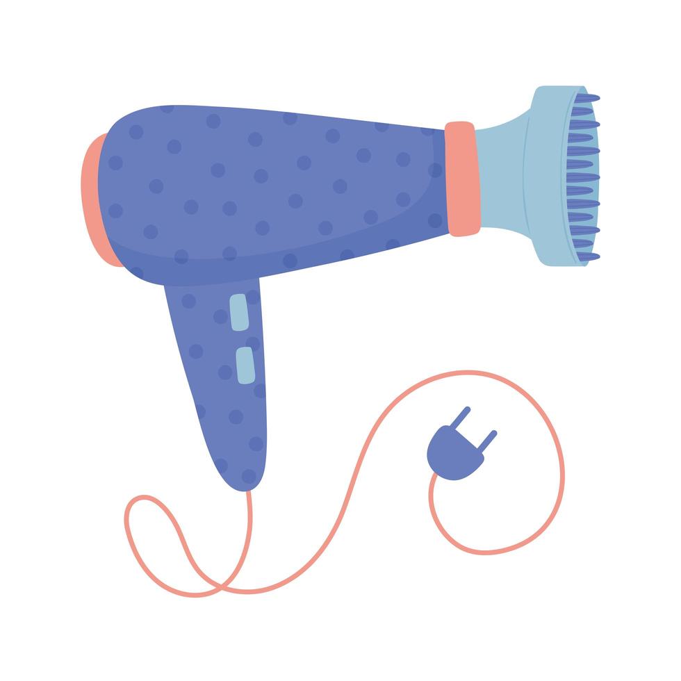 hair dryer accessory vector