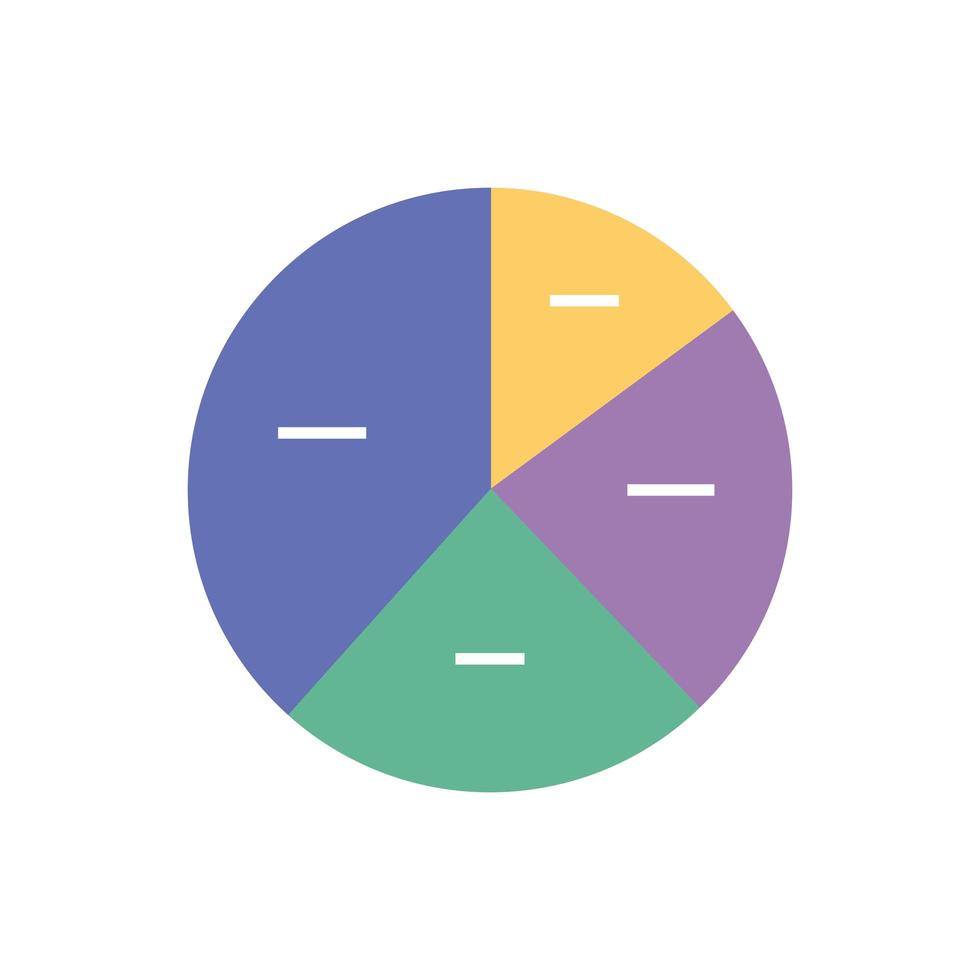 statistics finnacial diagram vector