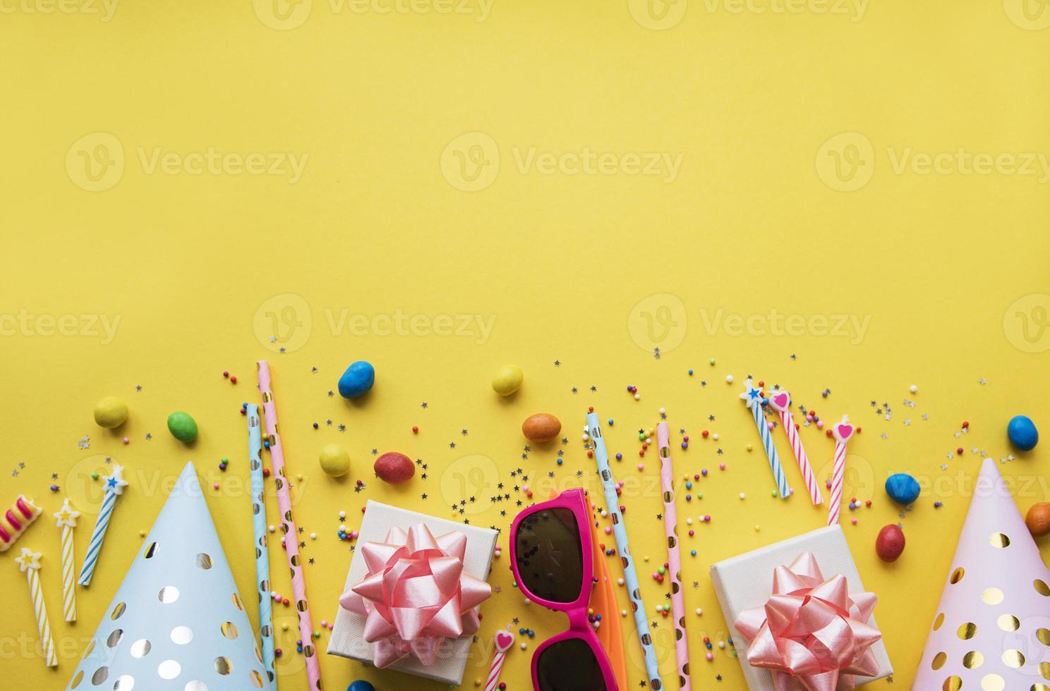 Happy birthday or party background photo