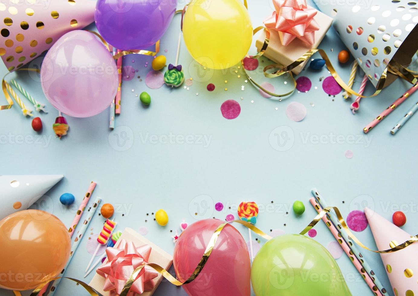 Happy birthday or party background photo