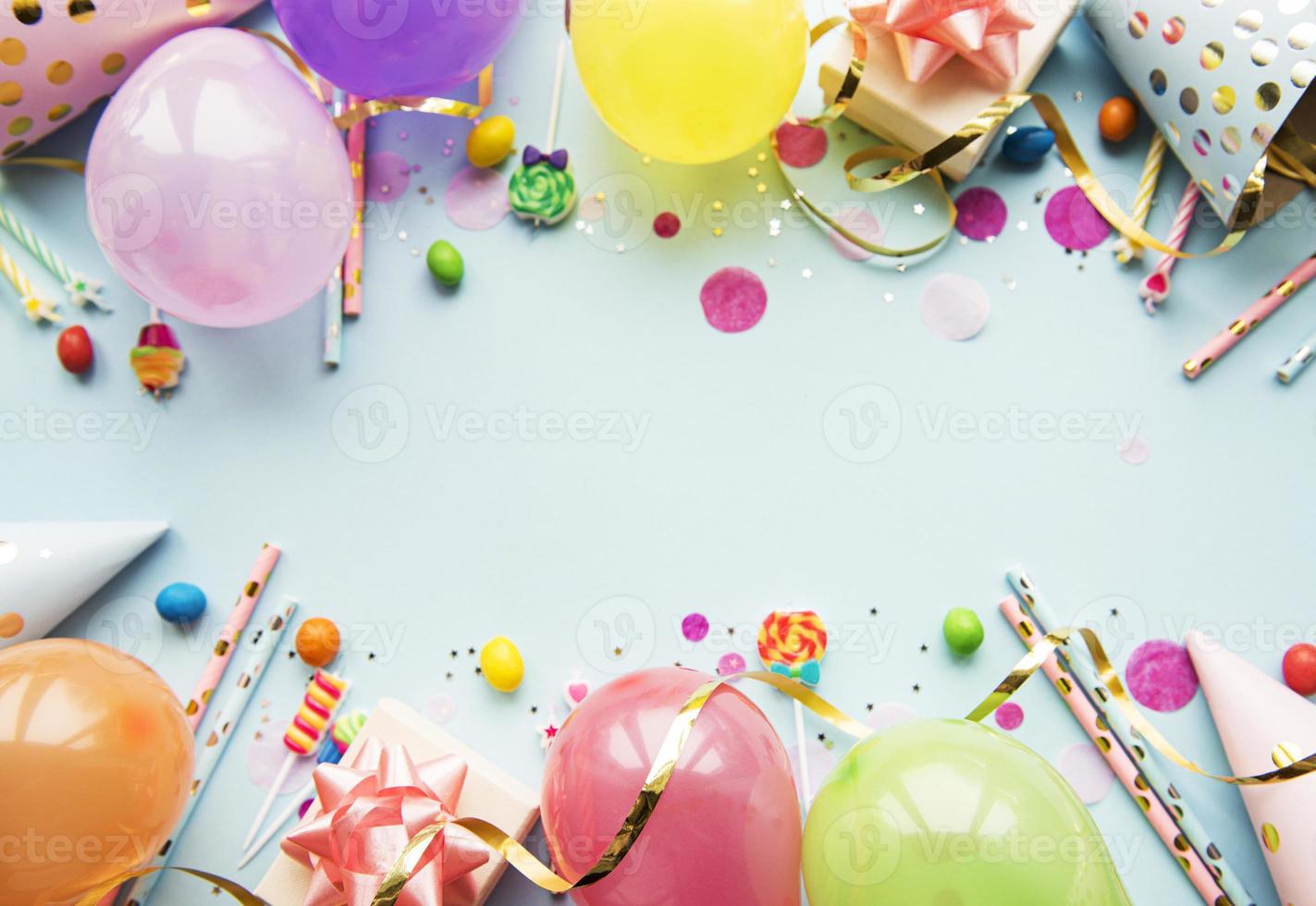 Happy birthday or party background photo