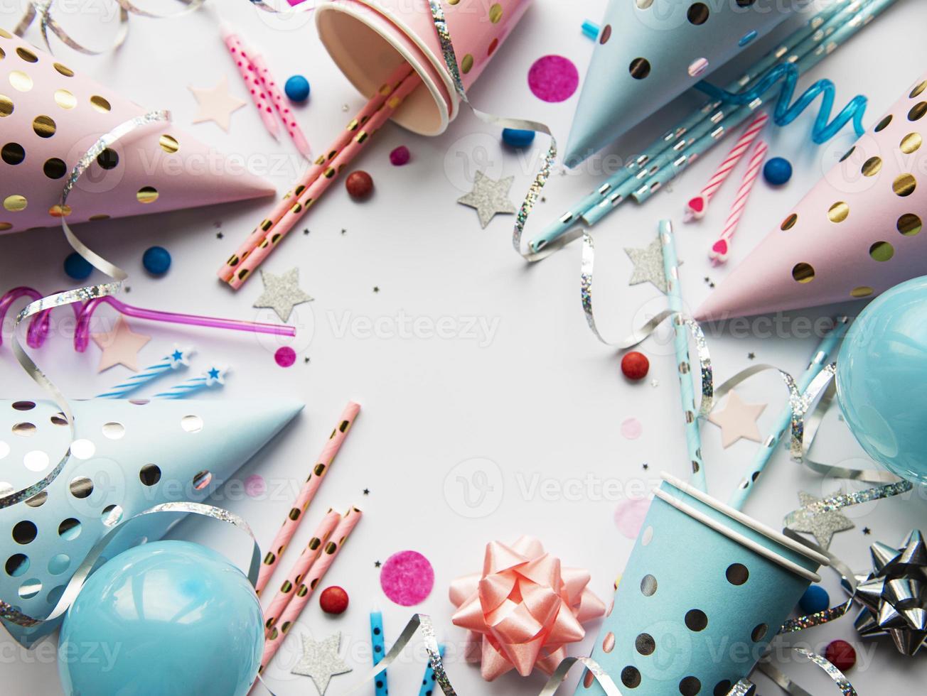Happy birthday or party background photo