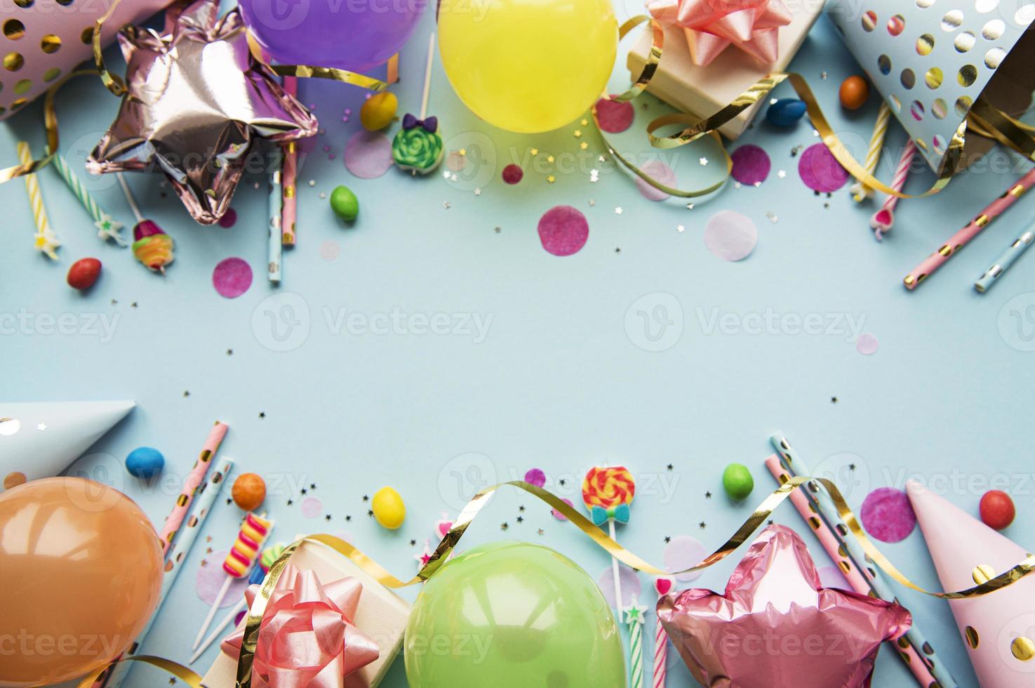 Happy birthday or party background photo